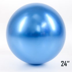 Balloon Giant 24" CHROME,  Blue (1 pcs.)