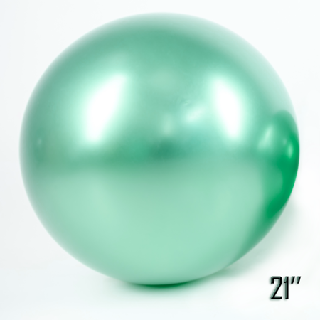 Balloon 21" CHROME,  Green (1 pcs.)