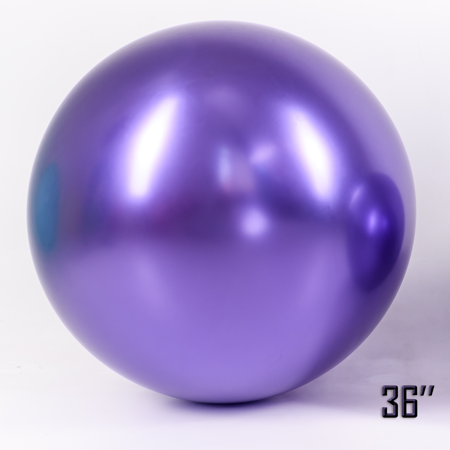 Balloon Giant 36" CHROME, Purple (1 pcs.)