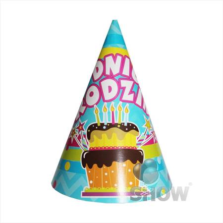 Paper Hat "W Dniu Urodzin" (1pcs.)